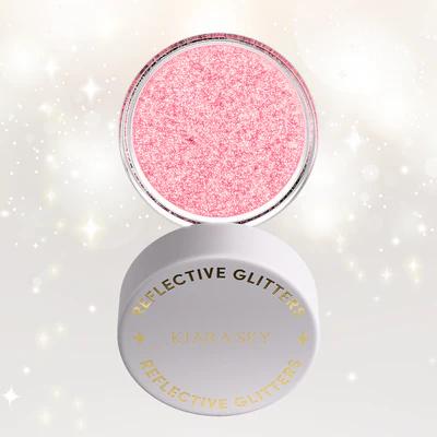 Kiara Sky Nail Art - Reflective Loose Glitter - Rosé Fizz