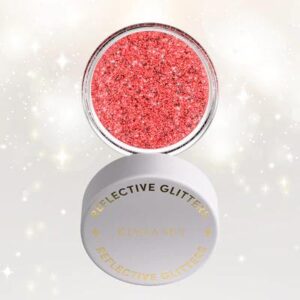 Kiara Sky Nail Art - Reflective Loose Glitter - Ruby Stardust