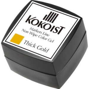Kokoist - Color Gel - Markers Line Non Wipe Thick Gold 2.5g - #ML-03