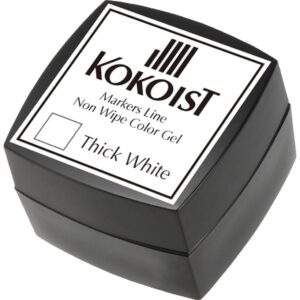 Kokoist - Color Gel - Markers Line Non Wipe Thick White 2.5g - #ML-01