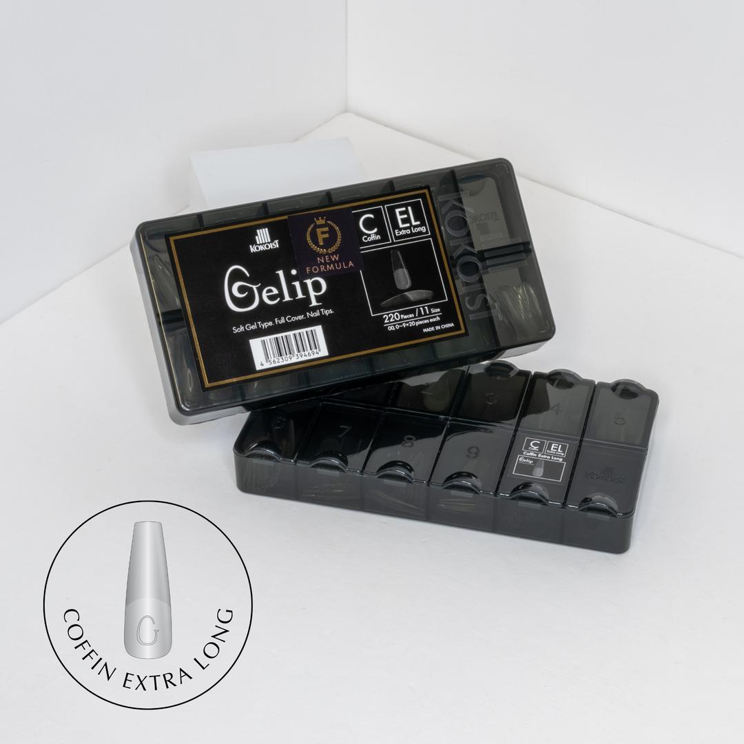 Kokoist - Gelip Extensions - Coffin Extra Long Gelip Extensions(220pc.)