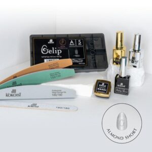 Kokoist - Gelip Extensions - Gelip Extension-Starter Kit - Almond Short
