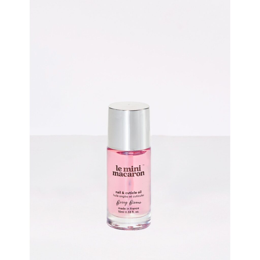 Le Mini Macaron - Berry Bisous Raspberry Nail & Cuticle Oil