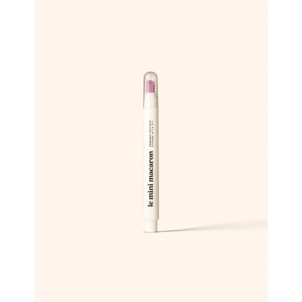 Le Mini Macaron - Ceramic Cuticle Pusher With Oil