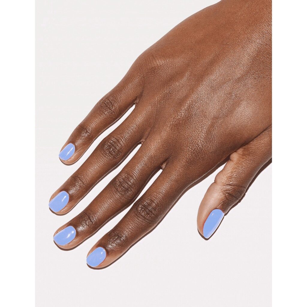 Le Mini Macaron Gel Manicure Kit - Fleur Bleue