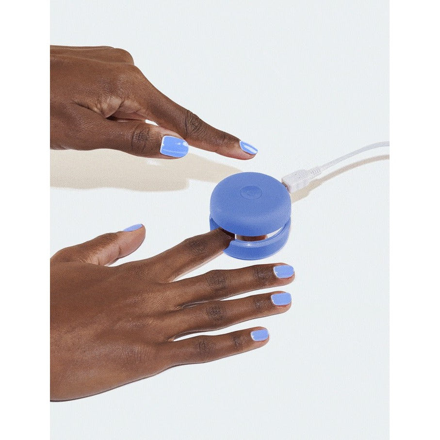Le Mini Macaron Gel Manicure Kit - Fleur Bleue