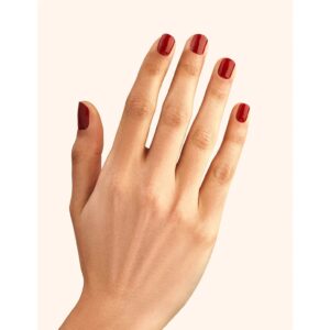 Le Mini Macaron Gel Manicure Kit - Gel Strip Starter Kit- Rouge Dahlia