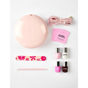 Le Mini Macaron Gel Manicure Kit - Le Maxi “La Vie En Bloom” Deluxe Gel Manicure Set
