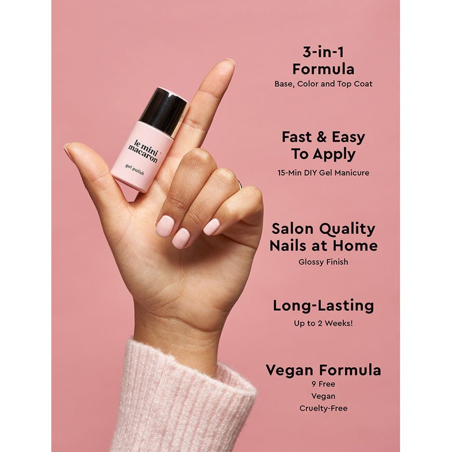 Le Mini Macaron Gel Manicure Kit - Pearlescence