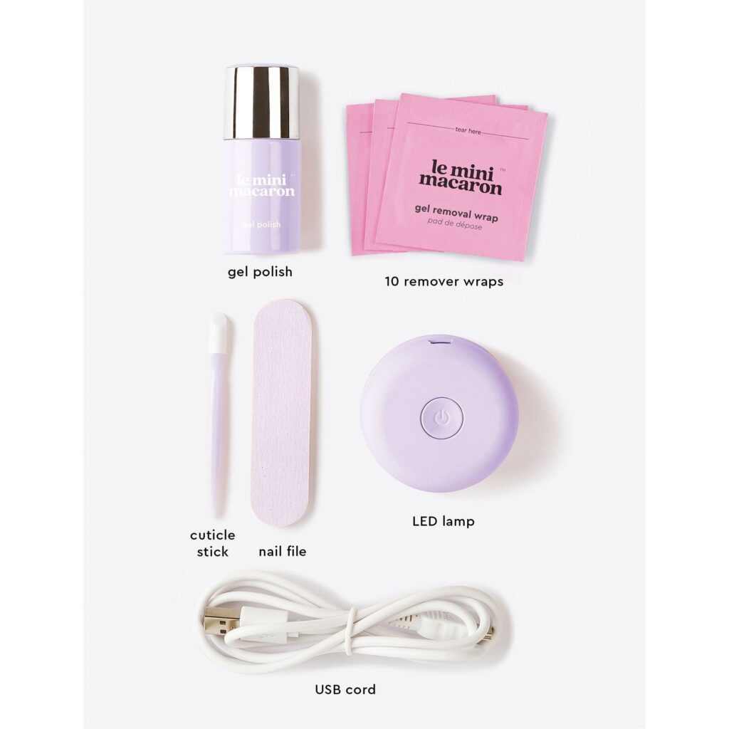Le Mini Macaron Gel Manicure Kit - Pearlescence