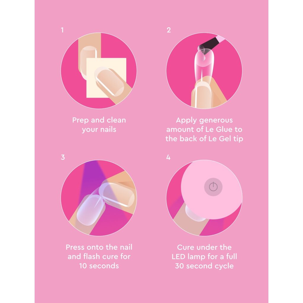 Le Mini Macaron - Le Gel Tip! Nail Extension Tips