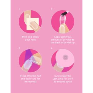 Le Mini Macaron - Le Gel Tip! Nail Extension Tips