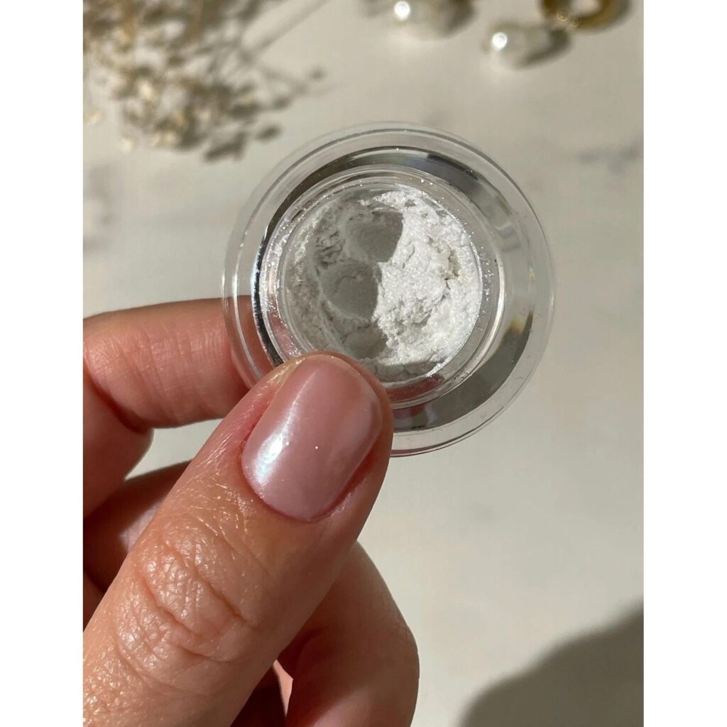 Le Mini Macaron - Le Pearl - Nail Powder & Gel Topcoat Set