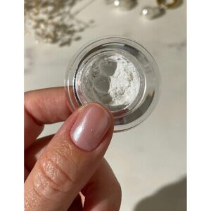 Le Mini Macaron - Le Pearl - Nail Powder & Gel Topcoat Set