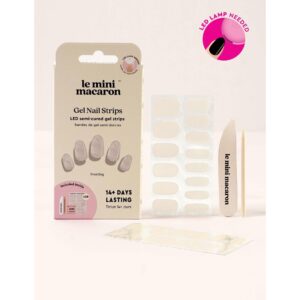 Le Mini Macaron Mini Nail Stickers - Gel Strips - Frosting