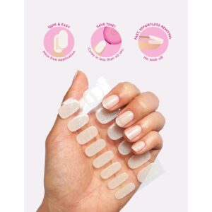Le Mini Macaron Mini Nail Stickers - Gel Strips - Frosting