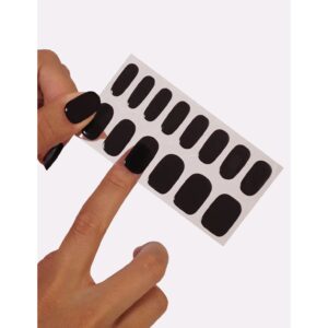 Le Mini Macaron Mini Nail Stickers - Gel Strips - Licorice