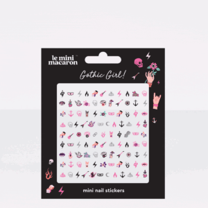 Le Mini Macaron Mini Nail Stickers - Gothic Girl