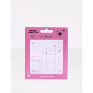Le Mini Macaron Mini Nail Stickers - Le Glam!