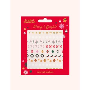 Le Mini Macaron Mini Nail Stickers - Merry & Bright