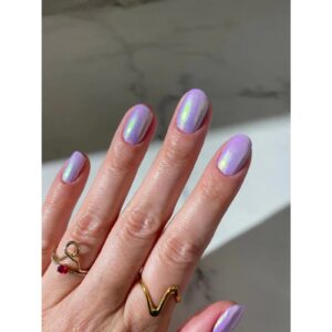 Le Mini Macaron - Stardust Liquid Nail Powder- Galactic Sparkle