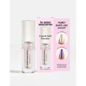 Le Mini Macaron - Stardust Liquid Nail Powder- Pearl Shimmer