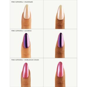 Le Mini Macaron - Stardust Liquid Nail Powder- Pink Euphoria