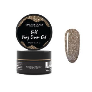 Madam Glam - Art Gel - Gold Fairy Cream Gel