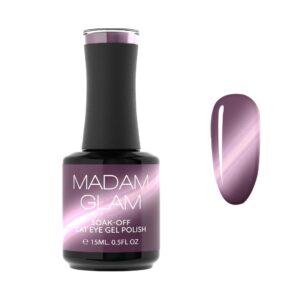Madam Glam - Cat-Eye Gel Polish - Hocus Plum