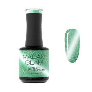 Madam Glam - Cat-Eye Gel Polish - Lime Flash