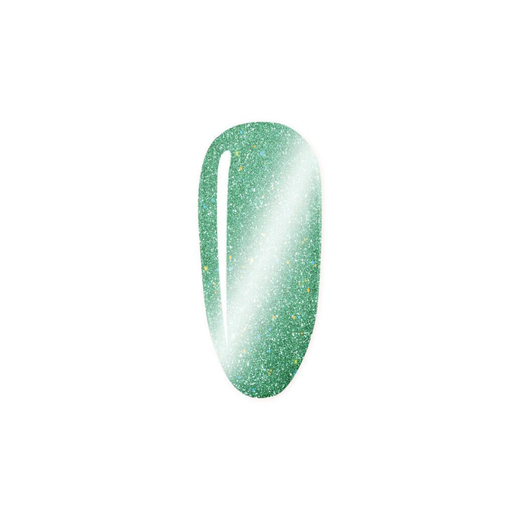 Madam Glam - Cat-Eye Gel Polish - Lime Flash