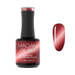 Madam Glam - Cat-Eye Gel Polish - Ruby Thorns