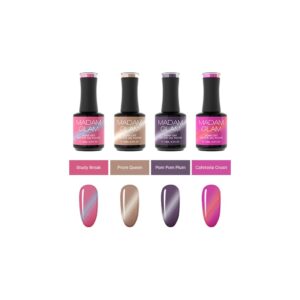 Madam Glam - Cat-Eye Gel Polish - Sunset Bells Cat Eye Bundle
