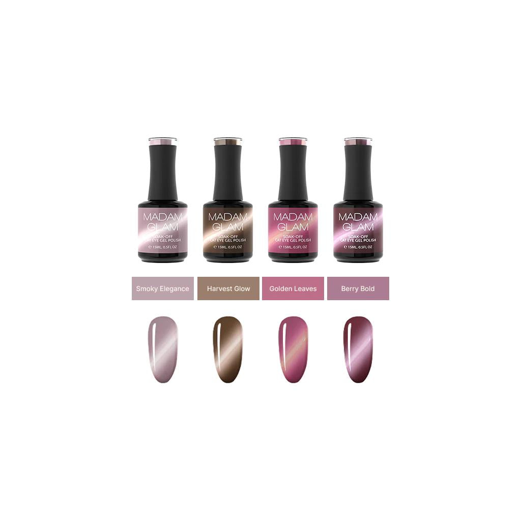 Madam Glam - Gel Polish - Amber Shift Cat Eye Bundle