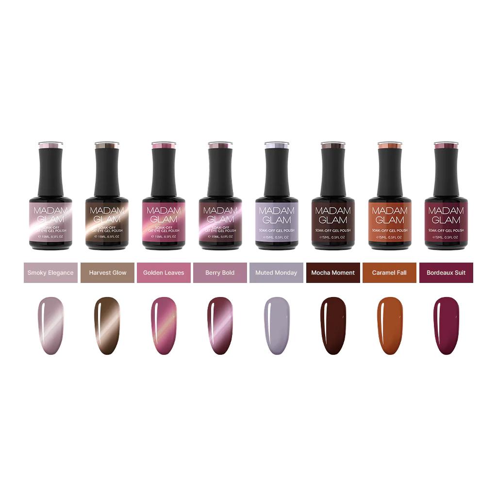 Madam Glam - Gel Polish - Amber Shift Collection