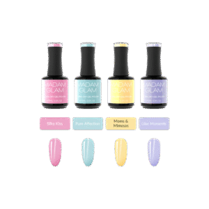 Madam Glam - Gel Polish - Blossom Glow Satin Bundle