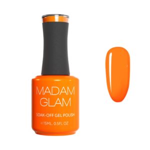 Madam Glam - Gel Polish - Electric Tangerine