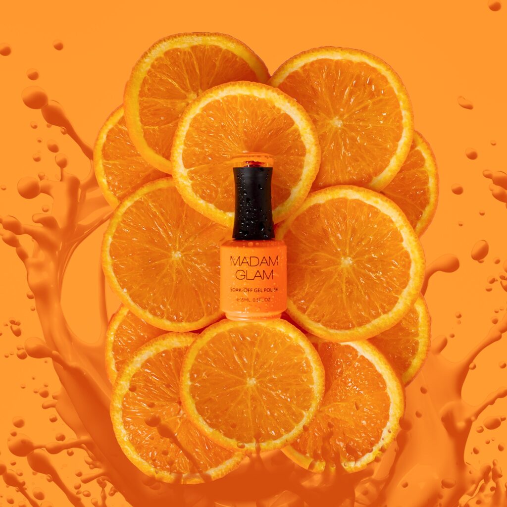 Madam Glam - Gel Polish - Electric Tangerine