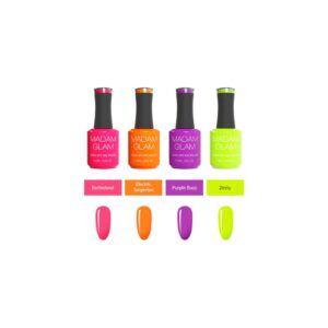 Madam Glam - Gel Polish - Neon Wave Creme Bundle