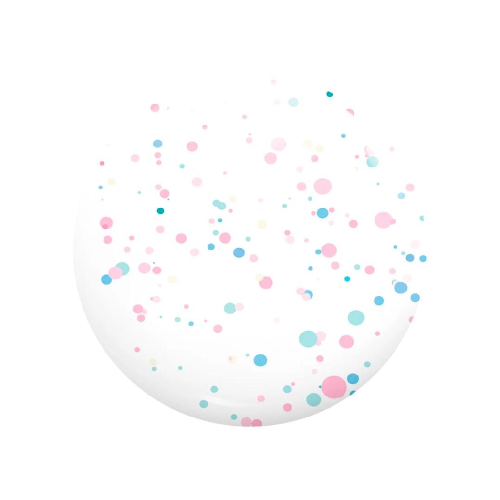 Madam Glam - Gel Polish - No Wipe Top Coat - Glam Sprinkles