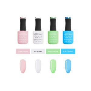 Madam Glam - Gel Polish - Pastel Spritz Creme Bundle