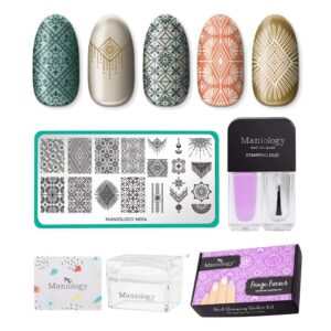 Maniology - Fringe Forever: Bohemian Style Nail Stamping Starter Kit