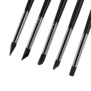 Maniology - Nail Tool - Silicone Nail Art Tools 5pc