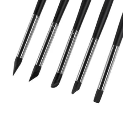 Maniology - Nail Tool - Silicone Nail Art Tools 5pc