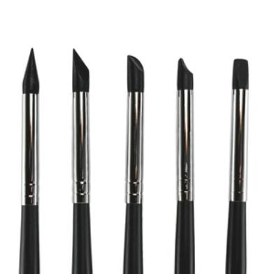 Maniology - Nail Tool - Silicone Nail Art Tools 5pc