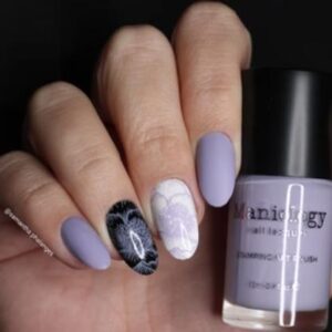 Maniology - Stamping Nail Polish - Fresh Start: Radiate (B546) - Purple Cream