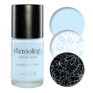 Maniology - Stamping Nail Polish - Fresh Start: Renew (B544) - Blue Cream