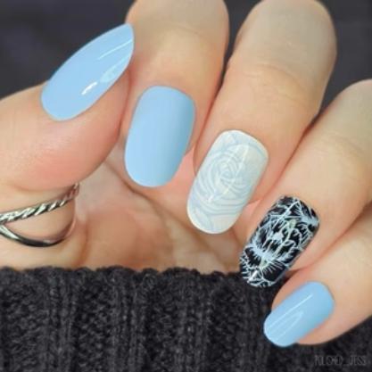 Maniology - Stamping Nail Polish - Fresh Start: Renew (B544) - Blue Cream