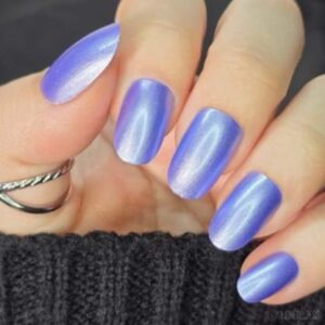 Maniology - Stamping Nail Polish - Satin Slumber: Silk Sheets (P177) - Purple Smooth Metallic