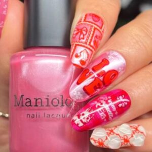 Maniology - Stamping Nail Polish - Silk and Satin (P174) - Pink Pearl
